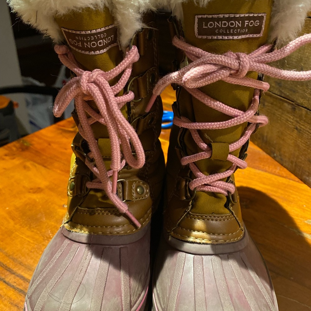 London Fog girls winter boots‎ size 1